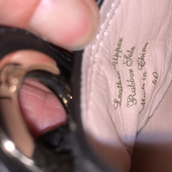 Elite Tahari leather driving flat shoes size - 40 - Picture 5 of 6